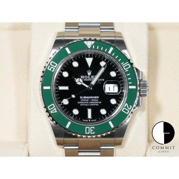 ロレックス サブマリーナー デイト Ref.126610LV ステンレススチール ブラック文字盤