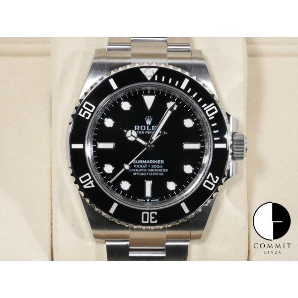 ロレックス サブマリーナー ノンデイト Ref.124060 SS ブラック文字盤