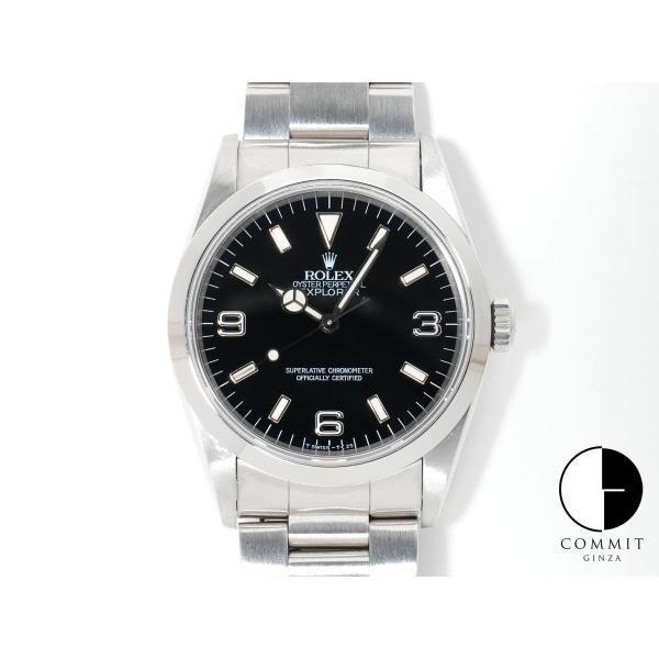 ロレックス エクスプローラーI Ref.14270 ステンレススチール ブラック文字盤 オイスターブ...