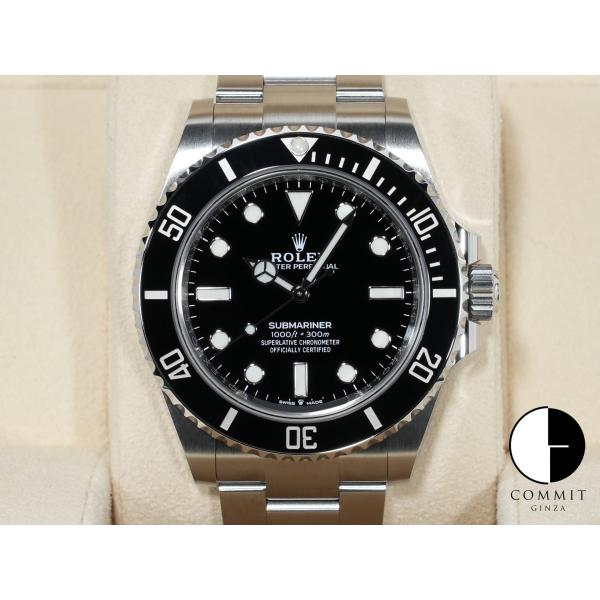 ロレックス サブマリーナー ノンデイト Ref.124060 ステンレススチール ブラック文字盤
