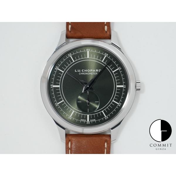 ショパール L.U.C XPS Ref.168629-3001 ステンレススティール フォレストグリ...