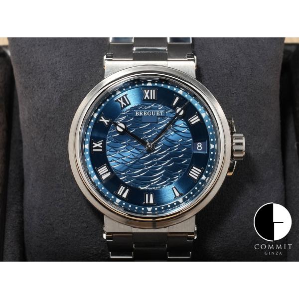 ブレゲ マリーン Ref.5517BB/Y2/BZ0 ホワイトゴールド ブルー文字盤