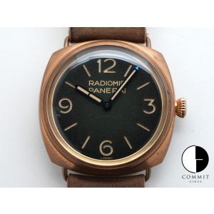 パネライ ラジオミール ブロンゾ Ref.PAM00760 BRONZE グリーン文字盤｜commitginza