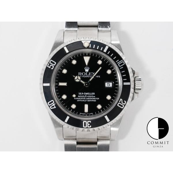 ロレックス シードゥエラー Ref.16600 ステンレススチール ブラック文字盤