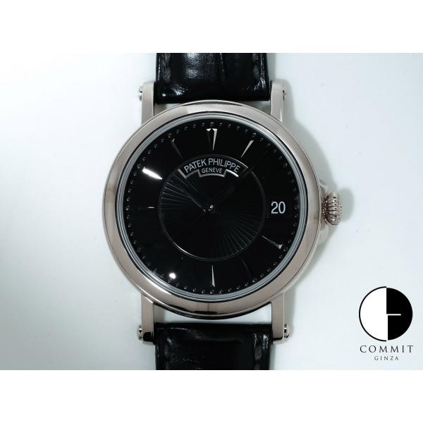 パテックフィリップ カラトラバ オフィサー Ref.5153G-001 18KWG ブラック文字盤