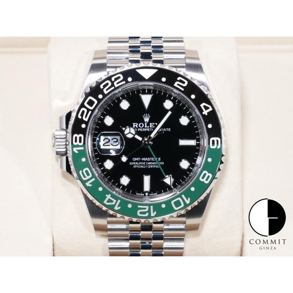 ロレックス GMTマスターII Ref.126720VTNR SS ブラック文字盤 ジュビリーブレス...