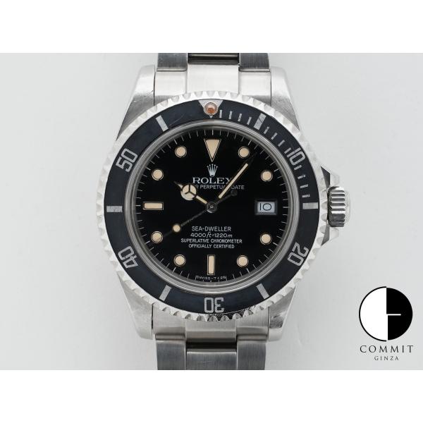 ロレックス シードゥエラー トリプルシックス Ref.16660 ステンレススチール ブラック文字盤