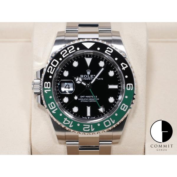 ロレックス GMTマスターII Ref.126720VTNR SS ブラック文字盤 オイスターブレス...