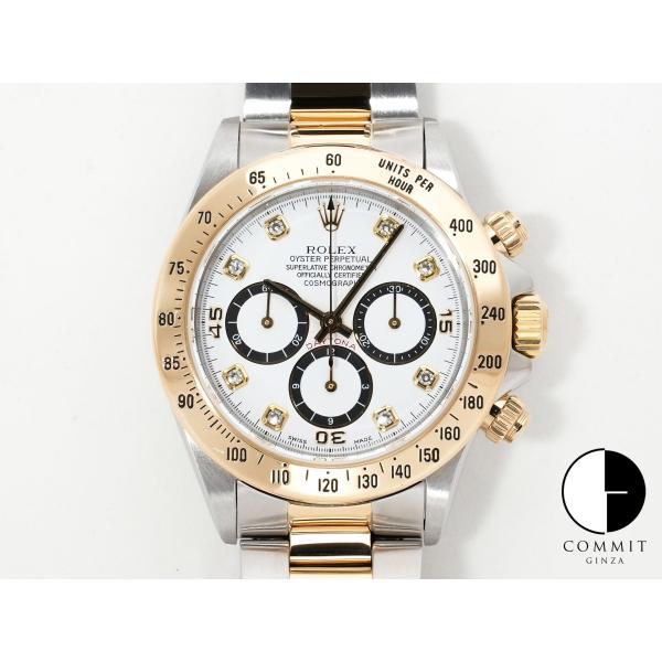 ロレックス デイトナ エルプリメロ Ref.16523G ステンレススチール/イエローゴールド ホワ...