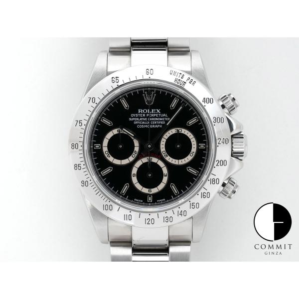 ロレックス デイトナ エルプリメロ Ref.16520 ステンレススチール ブラック文字盤