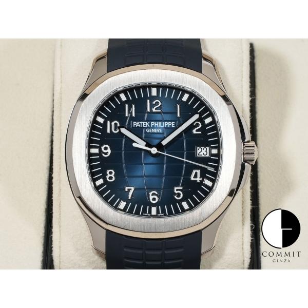 パテックフィリップ アクアノート Ref.5168G-001 ホワイトゴールド ミッドナイトブルー文...