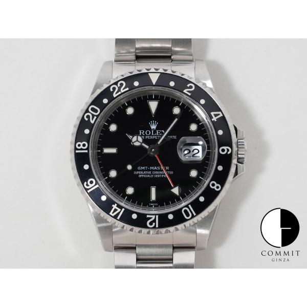 ロレックス GMTマスター Ref.16700 SS ブラック文字盤 オイスターブレスレット