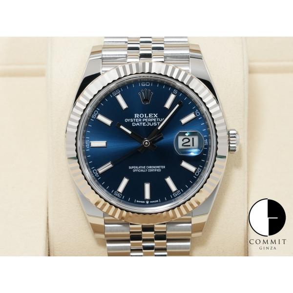 ロレックス デイトジャスト41 Ref.126334 ステンレススチール/ホワイトゴールド ブライト...