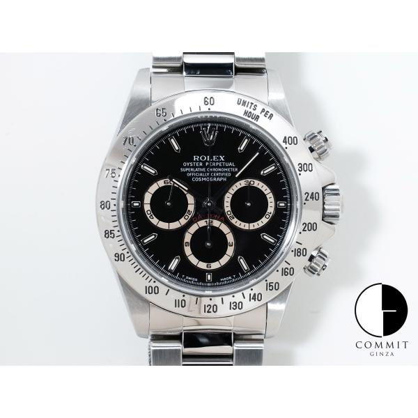 ロレックス デイトナ エルプリメロ Ref.16520 SS ブラック文字盤