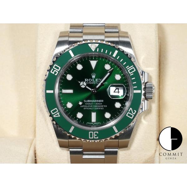 ロレックス サブマリーナー デイト Ref.116610LV ステンレススチール グリーン文字盤