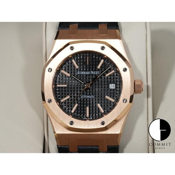 オーデマピゲ ロイヤルオーク Ref.15300OR.OO.D002CR.01 ピンクゴールド ブラ...