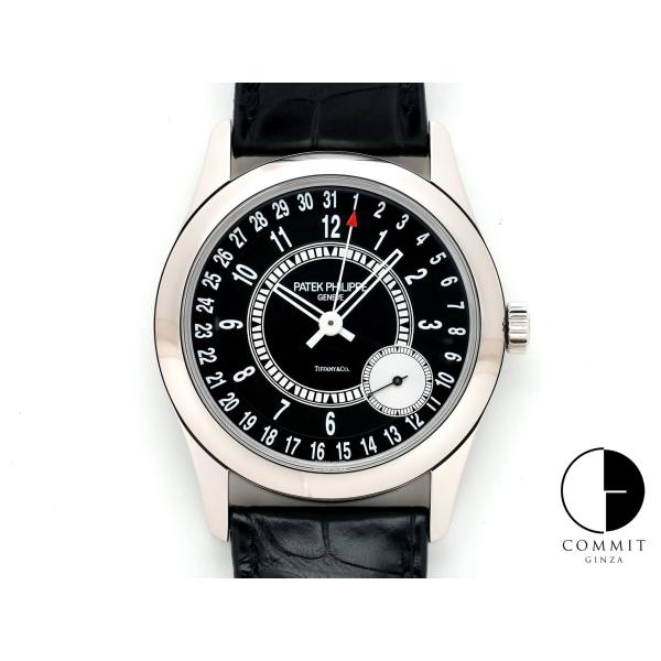 パテックフィリップ カラトラバ ティファニー Ref.6006G-001 ホワイトゴールド ブラック...