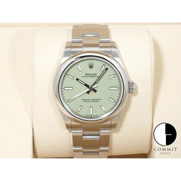 ロレックス オイスターパーペチュアル31 Ref.277200 SS ピスタチオ文字盤