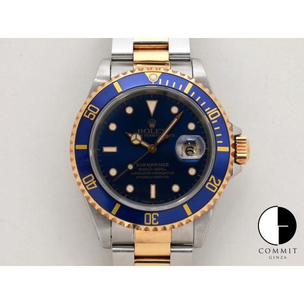 ロレックス サブマリーナー デイト Ref.16613 SS/YG ブルー文字盤