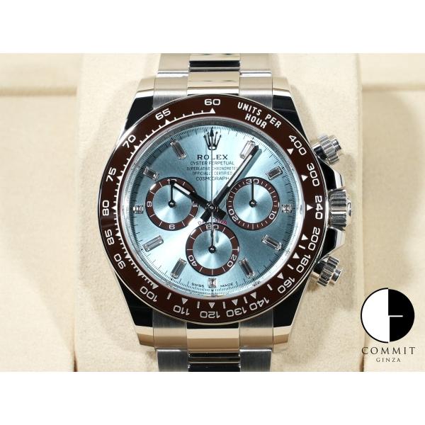 ロレックス デイトナ Ref.126506A プラチナ アイスブルーx11Pダイヤ文字盤