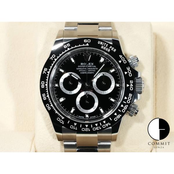 ロレックス デイトナ Ref.116500LN ステンレススチール ブラック文字盤