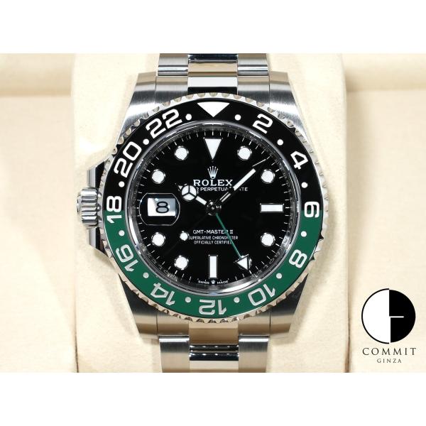 ロレックス GMTマスターII Ref.126720VTNR ステンレススチール ブラック文字盤 オ...