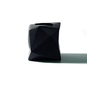 フラワーベース PATINA VASE4000 H17cm ホワイト/ブラック （モダン レトロ クラシック デザイナーズ）｜commode-house