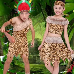 クリスマス 子供コスプレ服 インディアン ハロウ...の商品画像