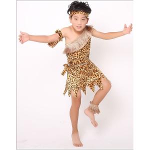 クリスマス 子供コスプレ服 インディアン ハロ...の詳細画像2