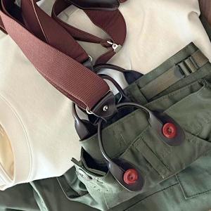 haoa ボタン式 サスペンダー カジュアル ...の詳細画像2