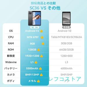 タブレット PC 本体 8インチ Androi...の詳細画像5
