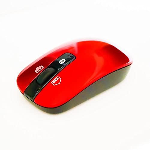 MT-1626 純正 Bluetooth マウス 無線 ワイヤレス (Red)