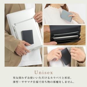 本革 名刺入れ ササマチ レディース メンズ ...の詳細画像2