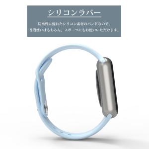 アップルウォッチ バンド レディース くすみカ...の詳細画像4
