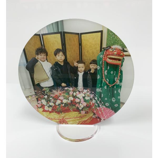 アクリルに　記念日　思い出　ペットの写真　プリントしませんか！