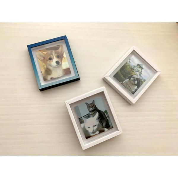 ミニ額縁 スタンド パーツ5点セット ホワイト