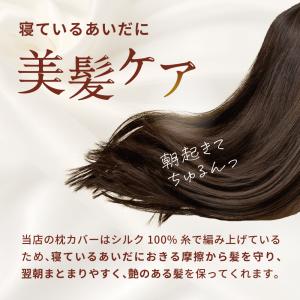 置くだけ シルク 枕カバー シルク100%糸 ...の詳細画像5