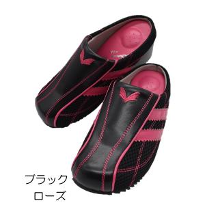 厚底サイドメッシュウェッジナースサンダル レデ...の詳細画像5