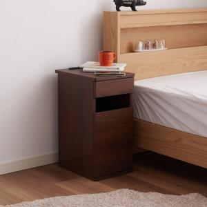 ゴミ箱付き サイドテーブル 完成品 ナイトテー...の詳細画像4