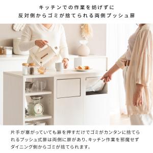 カウンター ダストボックス ゴミ箱 収納 キッ...の詳細画像4