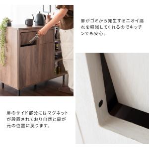 カウンター ダストボックス ゴミ箱 収納 キッ...の詳細画像5