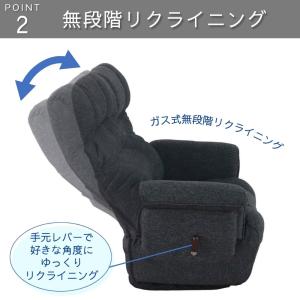 リクライニングチェア パーソナルチェア 1人用...の詳細画像2