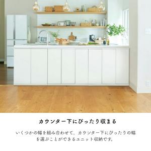 白井産業 キャビネット カウンター下収納 ピタ...の詳細画像2
