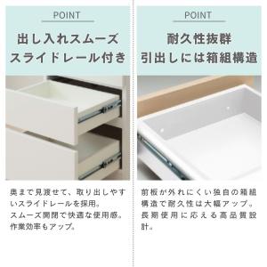 【開梱設置付き】カウンター下収納 すきまくん ...の詳細画像5
