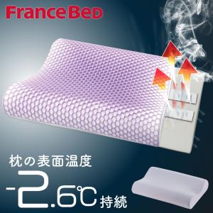 ズカンピロー フランスベッド 枕 ZUKAN PILLOW 蒸れない 通気性 低反発 冷感 放熱シート 高さ調整 カバー付 正規品 横向き 仰向き 低め 高め まくら 熟睡 快眠枕