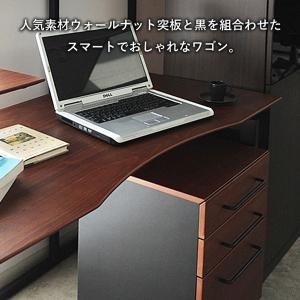 ワゴン デスクワゴン 袖机 引出し 3段 サイ...の詳細画像1