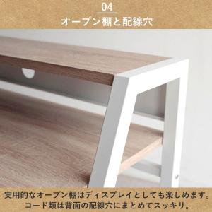 パソコンデスク 机 PCデスク コンパクト 幅...の詳細画像5