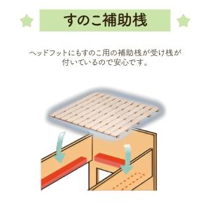 2段ベッド ブラント コンセント付き 宮付き ...の詳細画像5