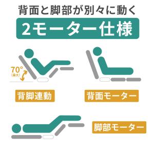 口コミプレゼント付 電動ベッド 介護ベッド 2...の詳細画像1