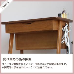 ドレッサー スツール 2点 セット 鏡台 化粧...の詳細画像3